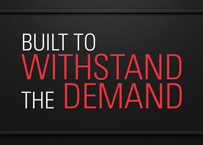 Withstand the Demand graphic